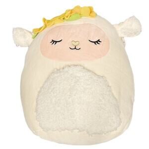 NWT Squishmallow Sophie The Lamb 12" w/ Flower Crown 2022 Easter